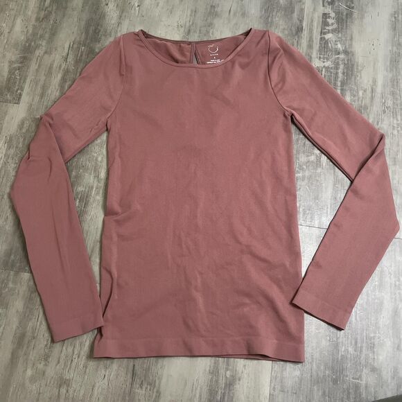 byEloise Crewneck Spandex TShirt Pink Size Small - Picture 1 of 3